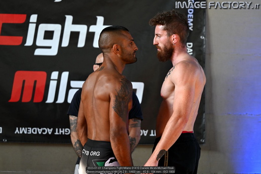 2023-07-01 Champions Fight Milano 01410 Daniele Miceli-Michael Reali